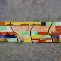attaccapanni a mosaico